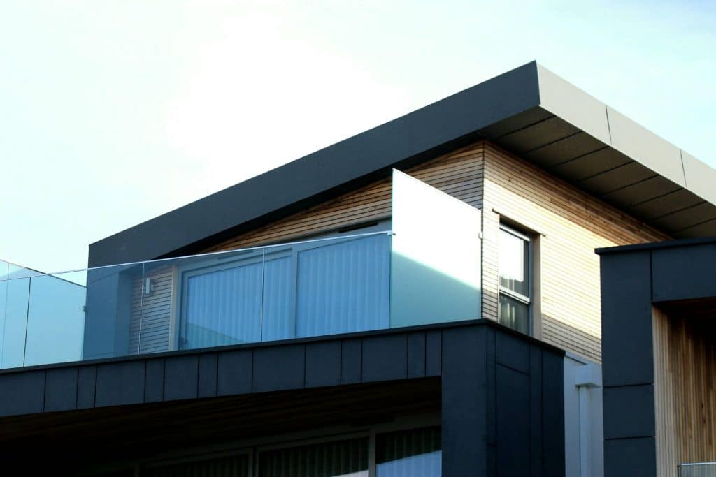 Modern home exterior