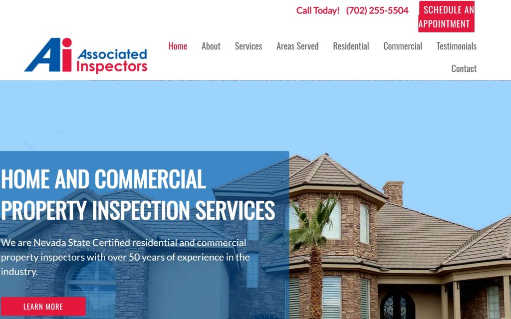 Associated Inspectors website home page