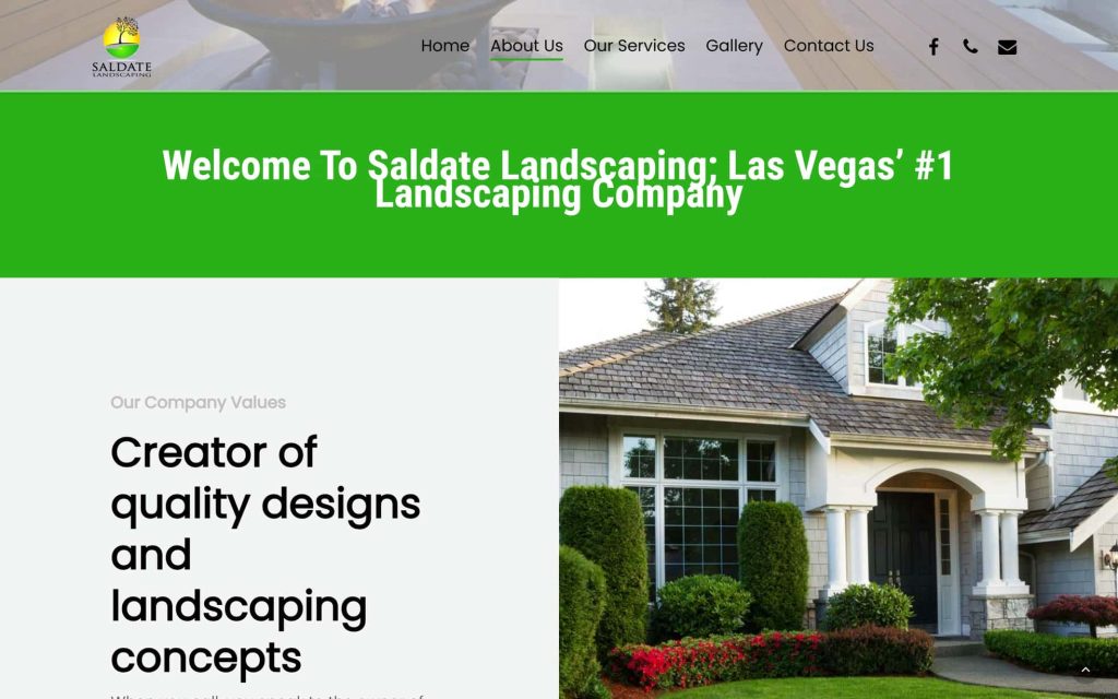Vegas Landscapers about us page
